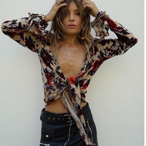 Rat & Boa Gia Wrap Top